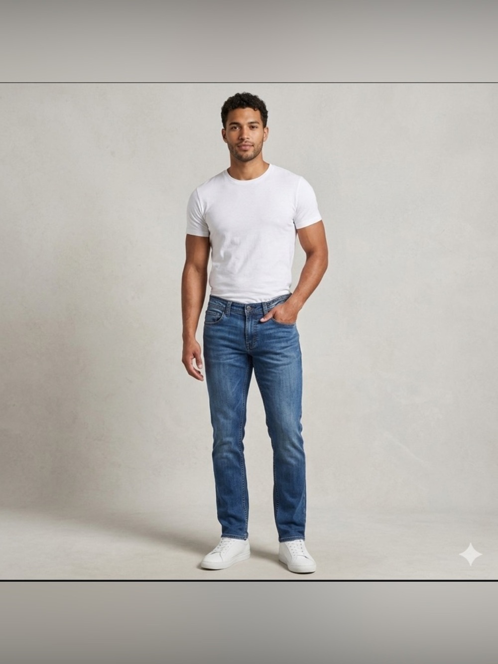 Prana Men’s Blue Slim Fit Organic Cotton Jeans Size 30X32
